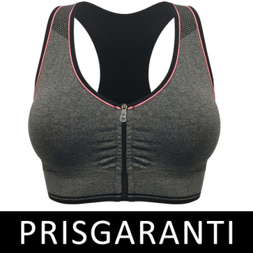 Active Bra med lynlås M